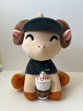 Limited Edition Barista jschlatt Ram Youtooz Plush